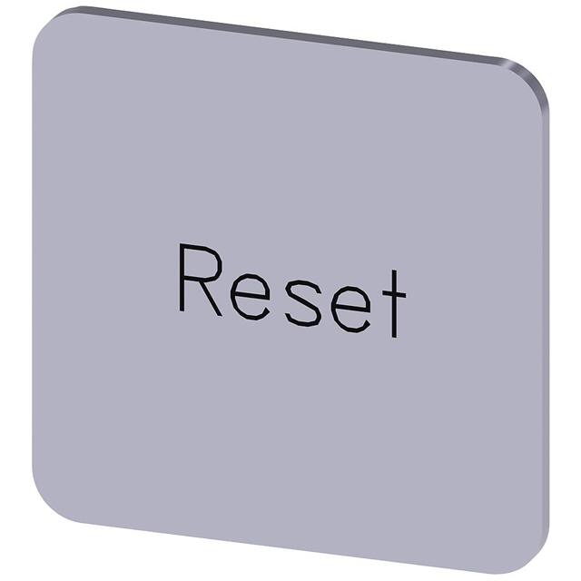3SU19000AF810DU0 INSCR. LABEL, SILVER 22 X 22MM,