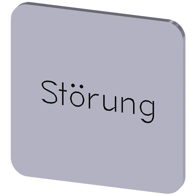 3SU19000AF810AQ0 INSCR. LABEL, SILVER 22 X 22MM,