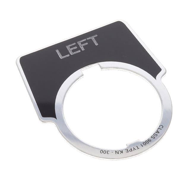 9001KN330 PUSH BUTTON LEGEND PLATE 30MM T-