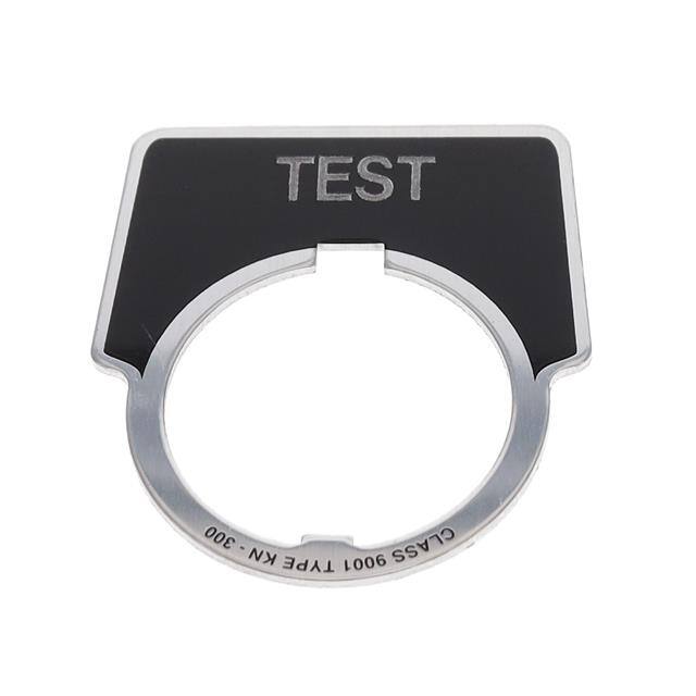 9001KN326 PUSH BUTTON LEGEND PLATE 30MM T-