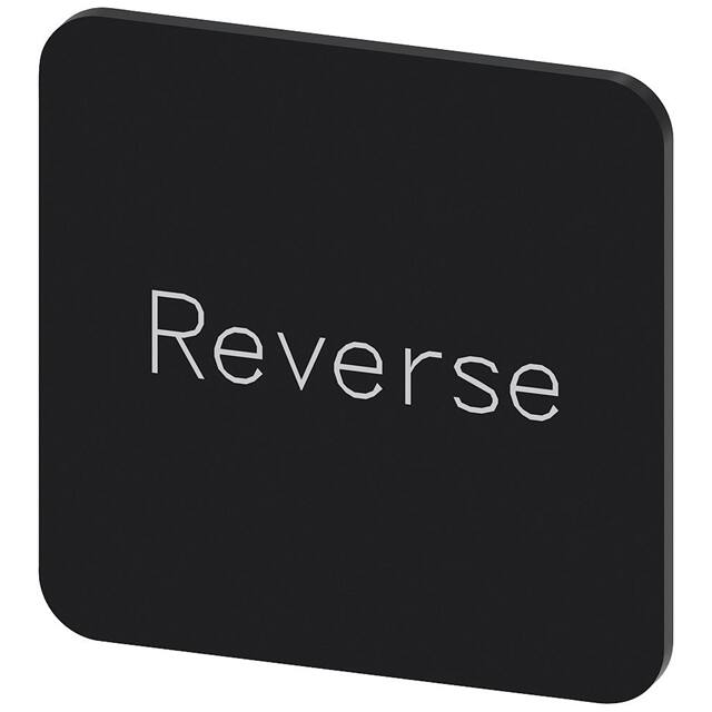 3SU19000AF160DP0 INSCR. LABEL, BLACK 22 X 22MM, R