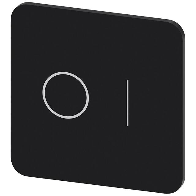 3SU19000AF160QG0 INSCR. LABEL,BLK 22 X 22MM, SYMB