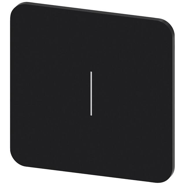 3SU19000AF160QB0 INSCR. LABEL, BLACK 22 X 22MM, S