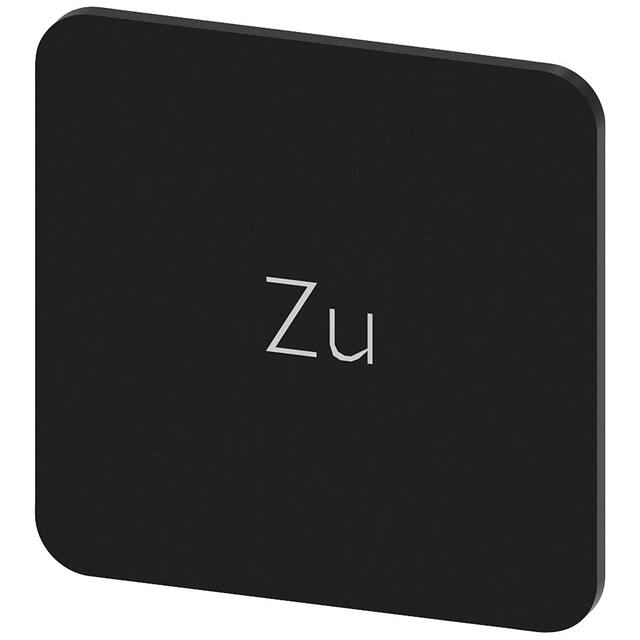 3SU19000AF160AL0 INSCR. LABEL, BLACK 22 X 22MM, Z