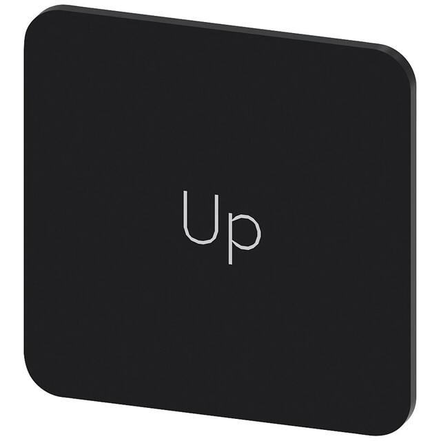 3SU19000AF160DL0 INSCR. LABEL, BLACK 22 X 22MM, U