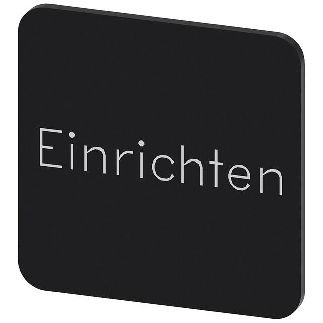 3SU19000AF160AR0 INSCR. LABEL,BLACK 22 X 22MM, EI
