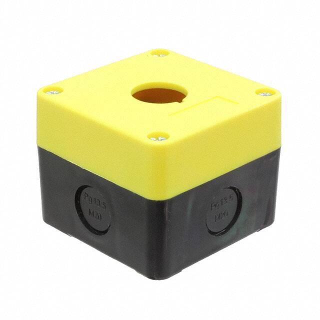 PBBOX1HBY PB BOX BLACK/YELLOW 1 HOLE