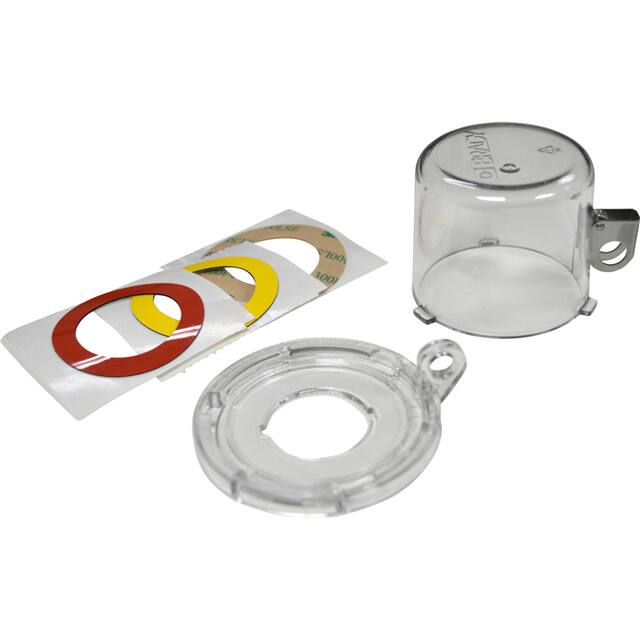 139796 30MM CLEAR PUSH BUTTON LO W/ STD