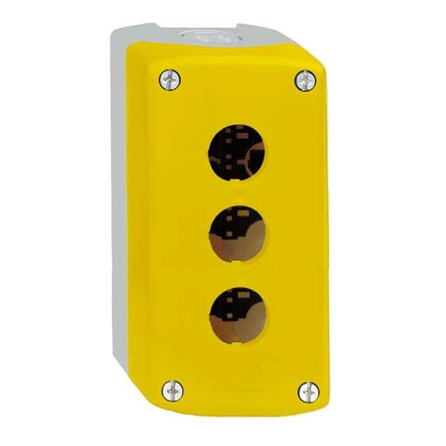 XALK03 YELLOW EMPTY ENCLOSURE LID WITH