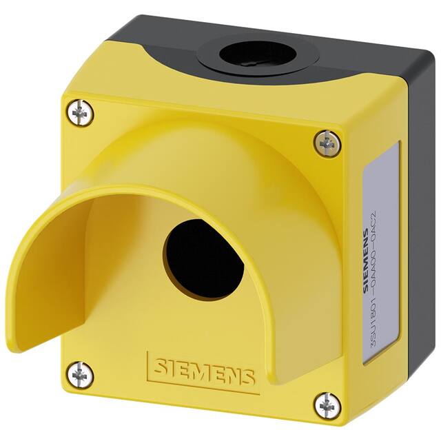 3SU18010AA000AC2 ENC PLASTIC, YLW TOP,1 HOLE COLL