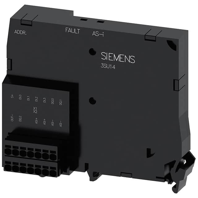 3SU14001EJ106AA0 AS-I MODULE, 4 IN, 3 OUT, BLACK