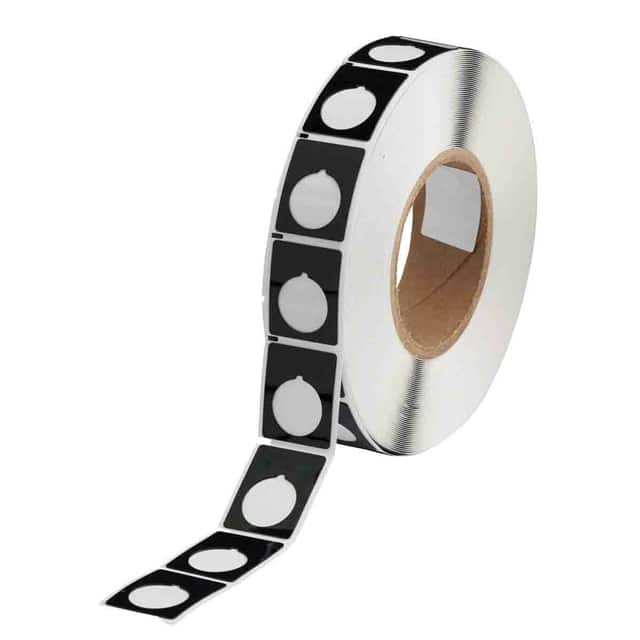 THTEP-167-593-.5BK LABEL, 1.5 IN H X 1.2 IN W
