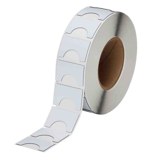 THTEP-180-593-.5 HALF PUSH-BUTTON LABELS