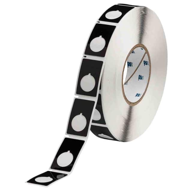 THTEP-168-593-.5BK LABEL, 1.9 IN H X 1.2 IN W