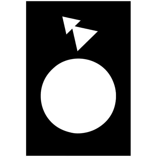 ZB2BY2918 LEGEND - 30 X 40 MM - BLACK - RE