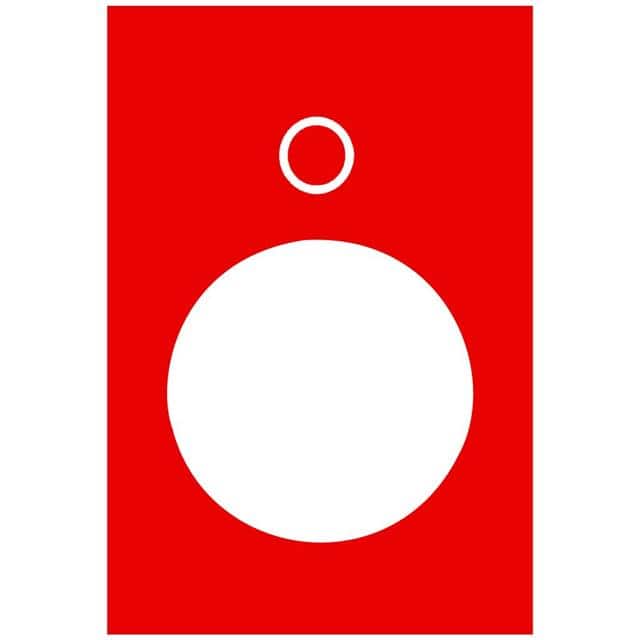 ZB2BY2931 LEGEND - 30 X 40 MM - RED - 0