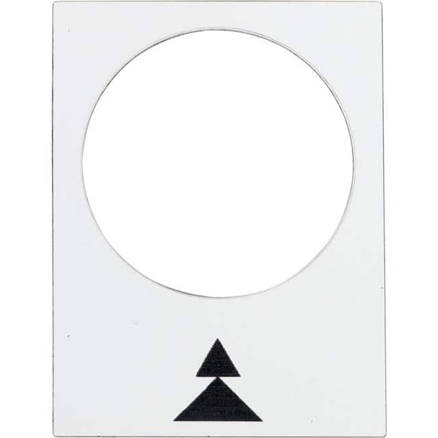 ZB2BY4909 LEGEND - 30 X 40 MM - WHITE - RI