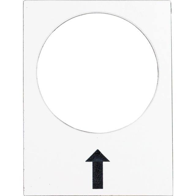 ZB2BY4907 LEGEND - 30 X 40 MM - WHITE - RI