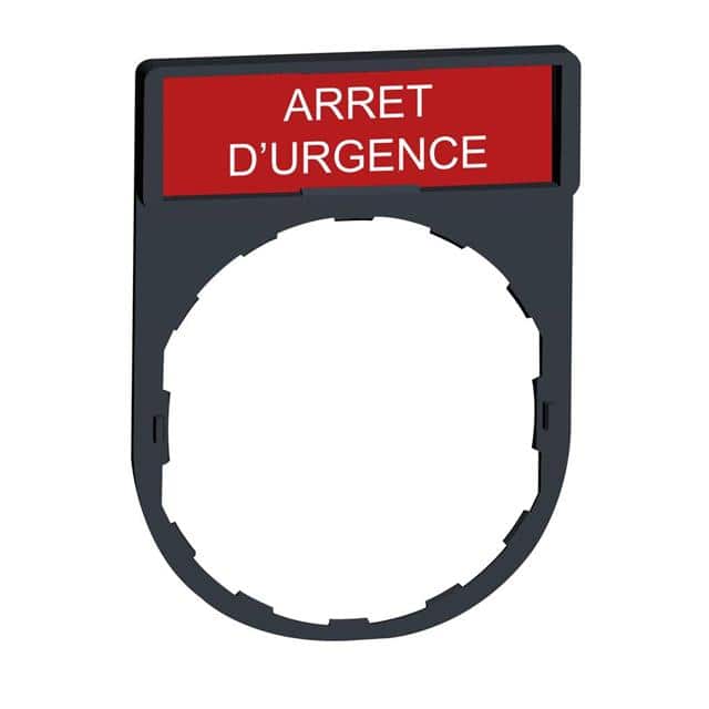 ZBY2130 LEGEND HOLDER 30 X 40 MM WITH LE