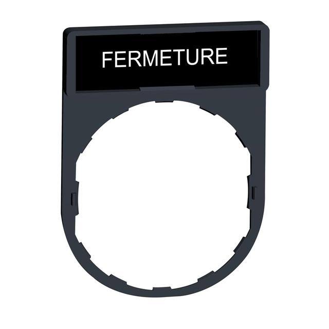 ZBY2114 LEGEND HOLDER 30 X 40 MM WITH LE