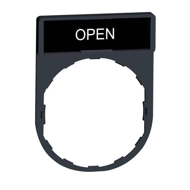 ZBY2313 LEGEND HOLDER 30 X 40 MM WITH LE