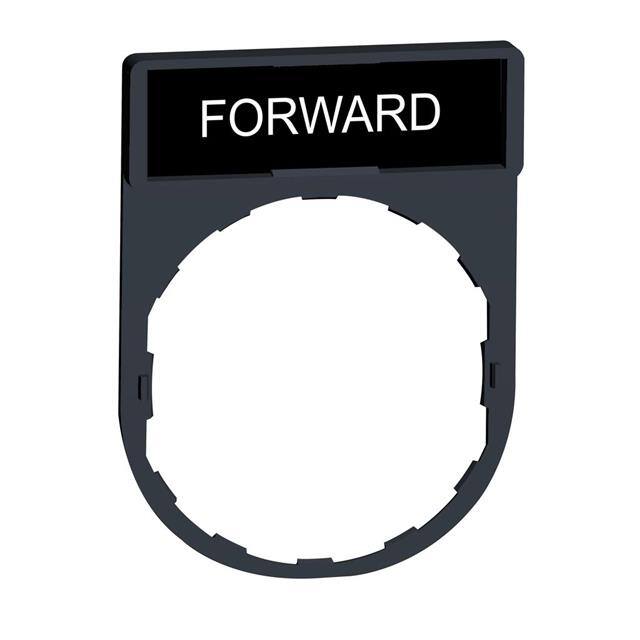 ZBY2305 LEGEND HOLDER 30 X 40 MM WITH LE