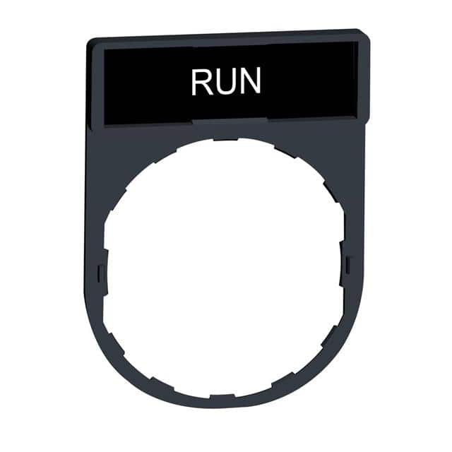 ZBY2334 LEGEND HOLDER 30 X 40 MM WITH LE