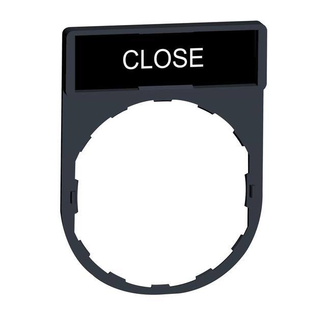 ZBY2314 LEGEND HOLDER 30 X 40 MM WITH LE