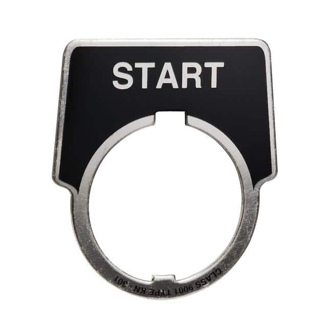 9001KN301 LEGEND PLATE - 44 X 50 MM - MOUN