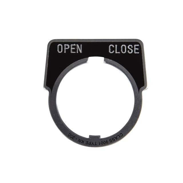 9001KN246 PUSH BUTTON LEGEND PLATE 30MM T-