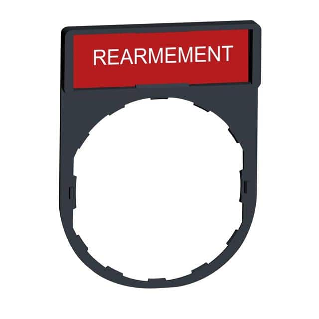ZBY2123 LEGEND HOLDER 30 X 40 MM WITH LE