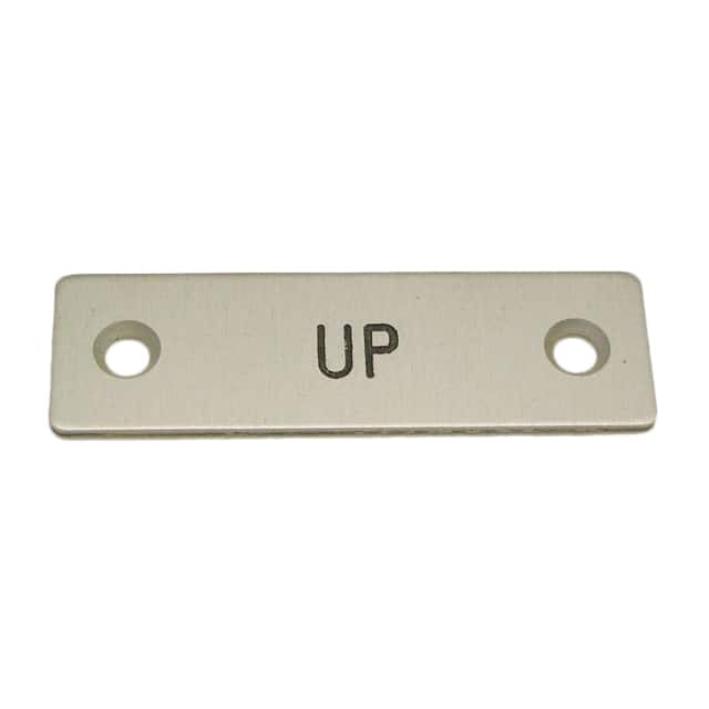 09001-013 UP SING PLUNG SWTCH LEGEND PLT