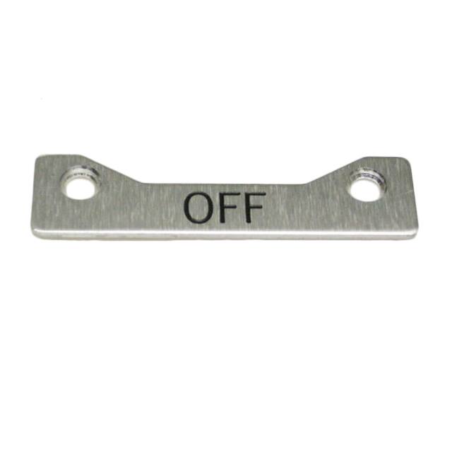 09003-002 OFF DBL PLNG SWITCH LEG PLT