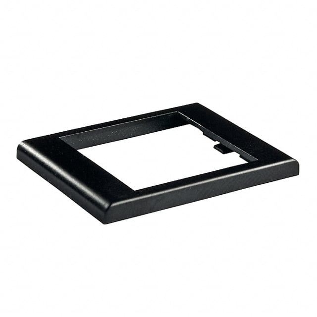 AT204A/1 SW CAP .787" BEZEL MATTE BLACK