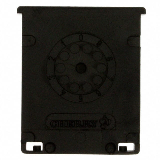 6090752 SPACER .300 PE BLANK BLCK MATTE