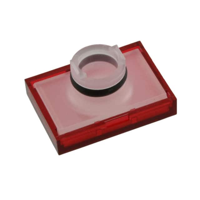 64T2 LENS SET RECT RED 3PCS