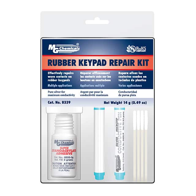 8339 KIT RUBBER KEYPAD REPAIR