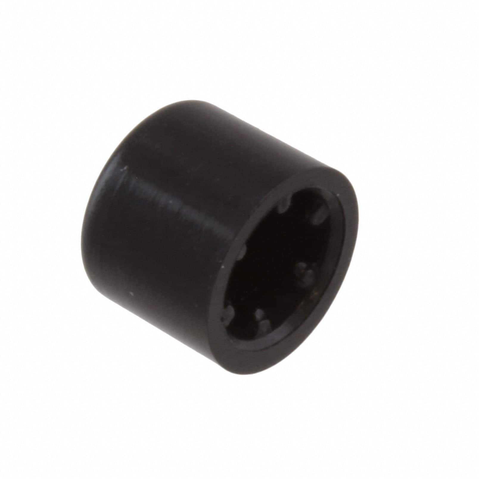 800AC1BLKCAP CAP PUSHBUTTON ROUND BLACK