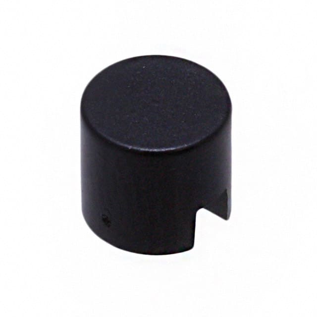 B32-2010 CAP TACTILE ROUND BLACK
