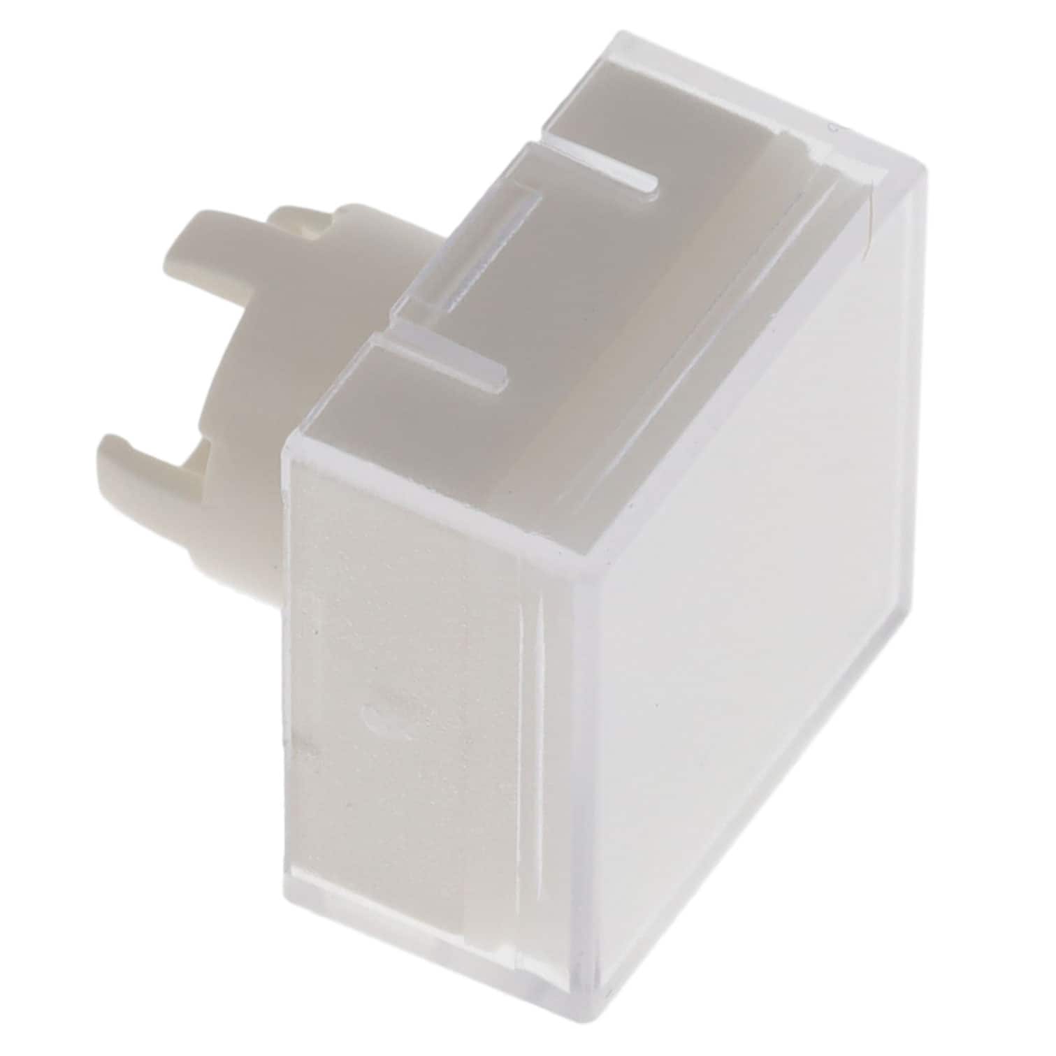 1KS1116 SQUARE TACT SWITCH CAP FR WHT