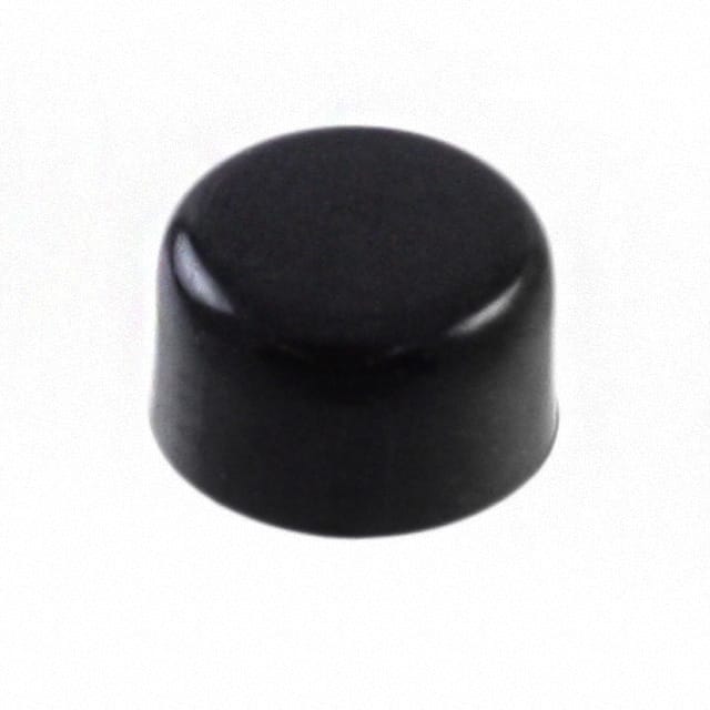 140000481451 CAP PUSHBUTTON ROUND BLACK
