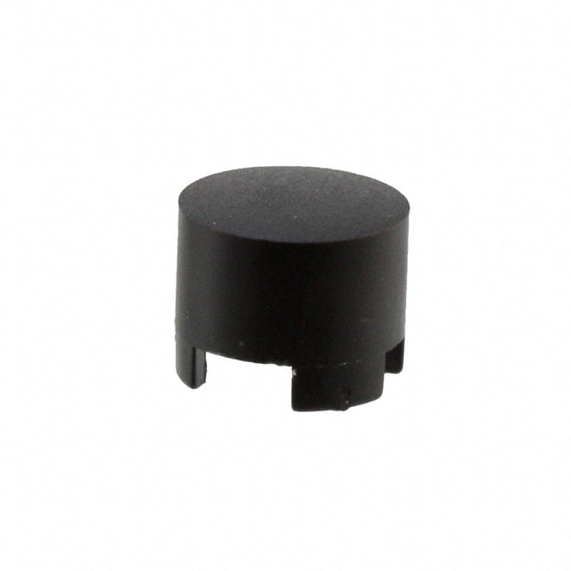 1SS09-10.4 CAP TACTILE ROUND BLACK