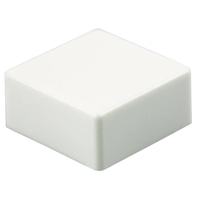 B32-1360 CAP TACTILE SQUARE WHITE