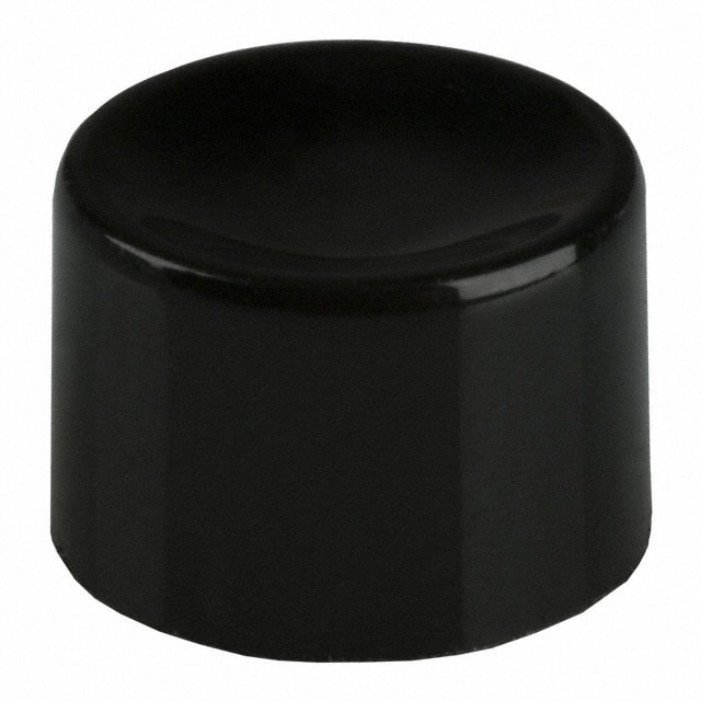 752702000 CAP PUSHBUTTON ROUND BLACK