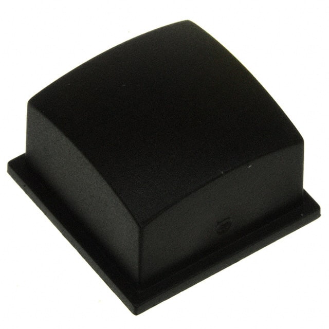 1T09 CAP TACTILE SQUARE BLACK
