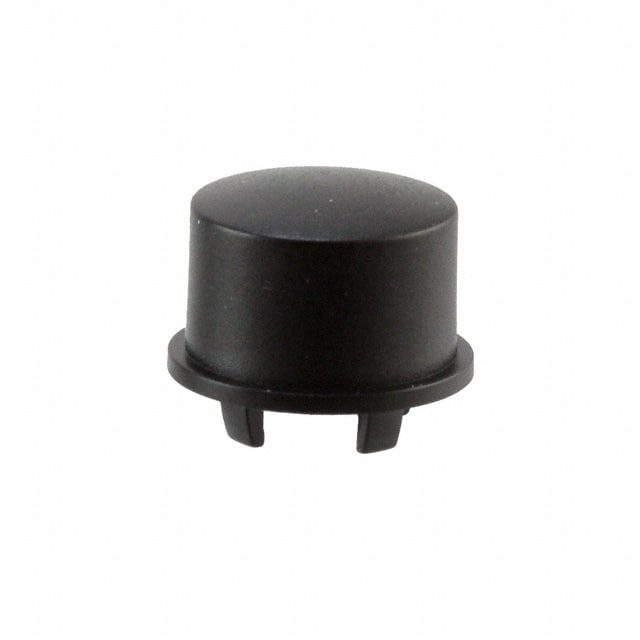 1US09 CAP TACTILE ROUND BLACK