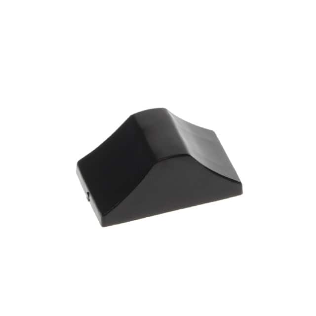 121000102 CAP SLIDE RECTANGULAR BLACK