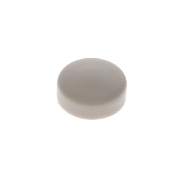 320.08GRY CAP TACTILE ROUND GRAY
