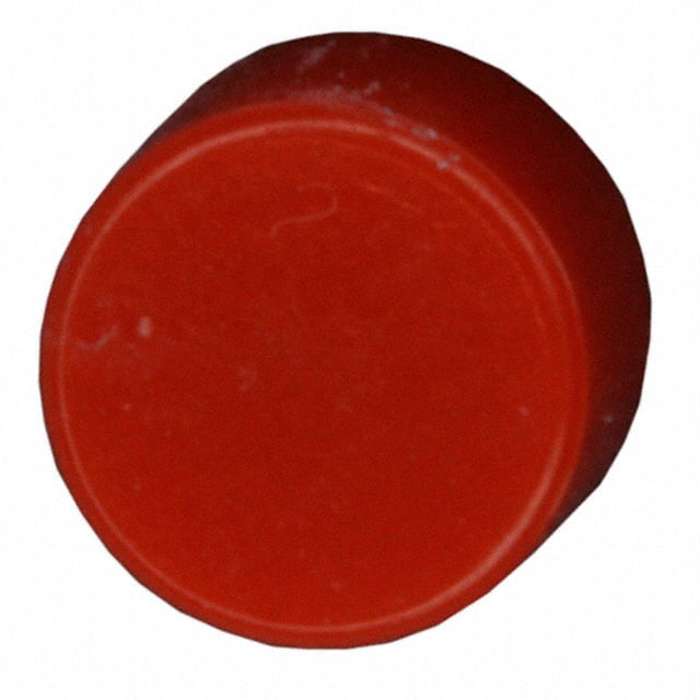 140000481404 CAP PUSHBUTTON ROUND RED