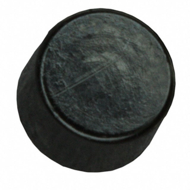 140000481403 CAP PUSHBUTTON ROUND BLACK